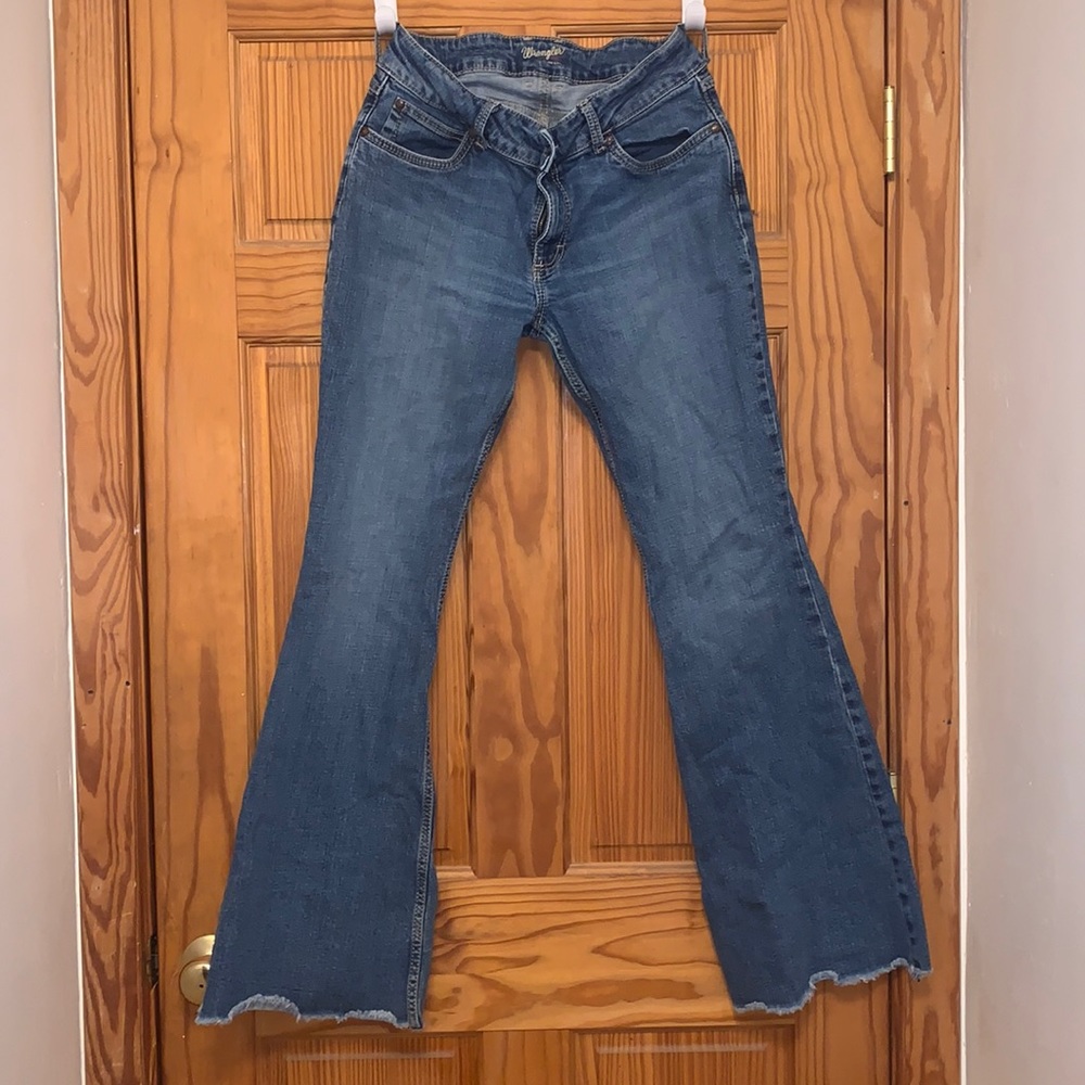 Wrangler Flare Leg Ladies Jeans